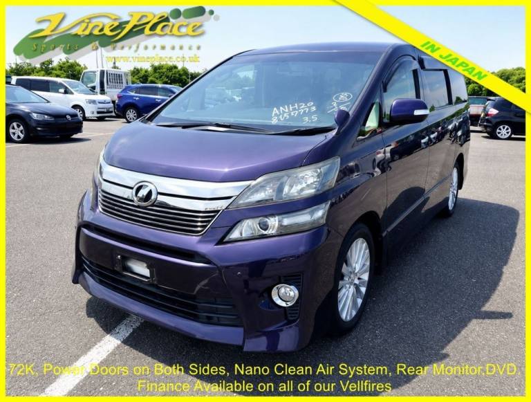 2011 Toyota Vellfire 2.4Z, 7 Seats, Auto, 72K Miles MPV Petrol Automatic