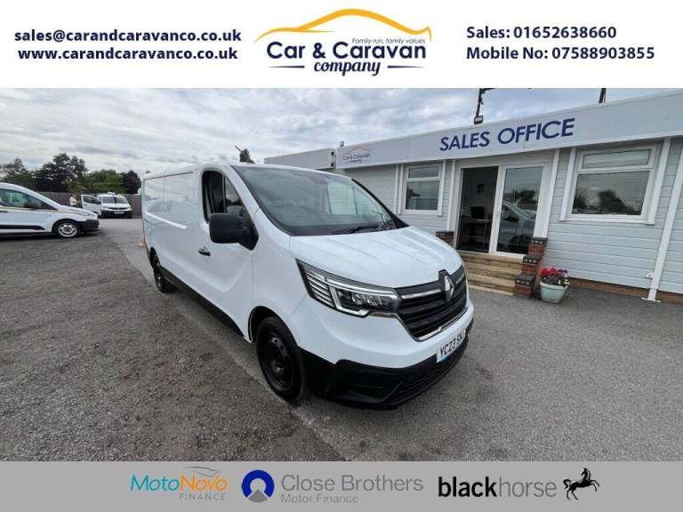 2023 23 RENAULT TRAFIC 2.0 DCI BLUE LL30 START PANEL VAN 5DR DIESEL MANUAL L2 H1