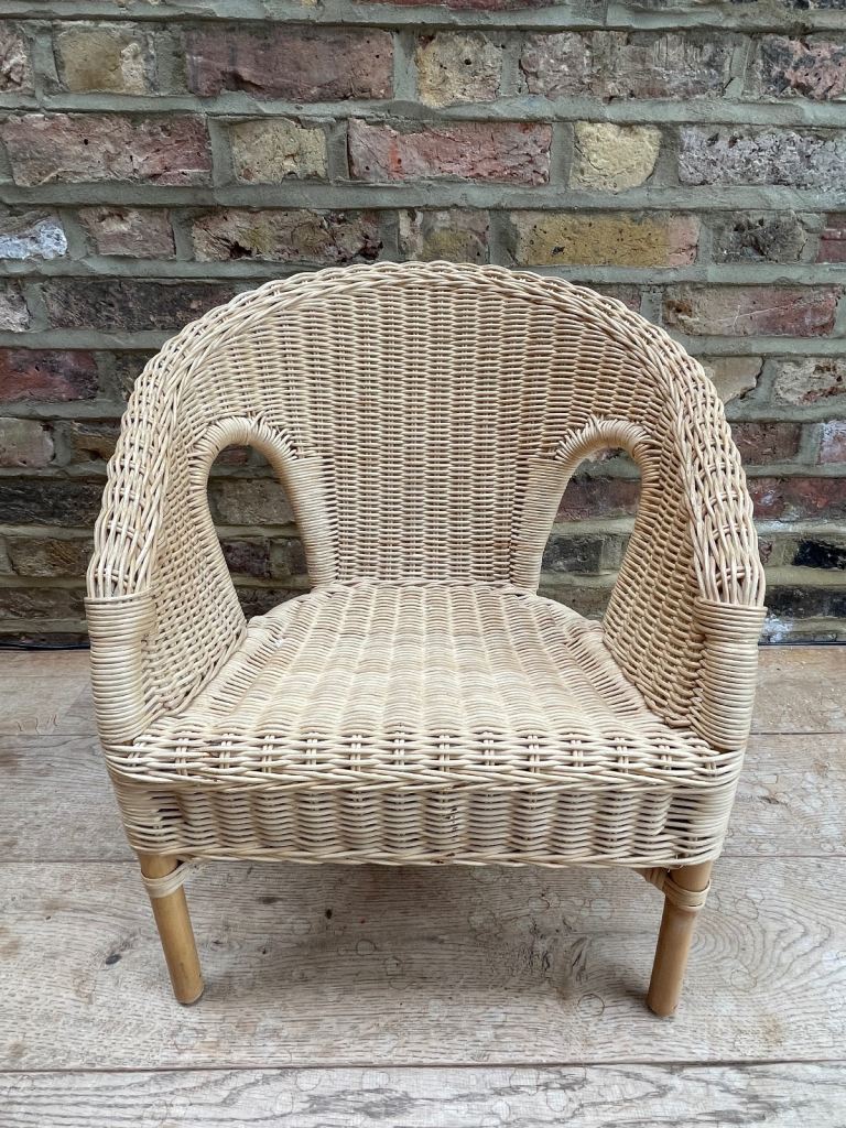 Ikea Children's Rattan Chair - Agen
