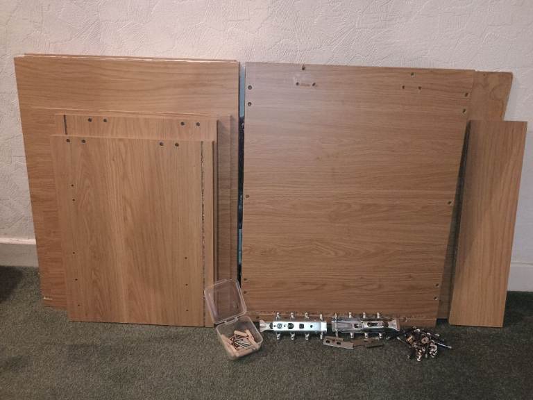 Wall cupboard. No door. 