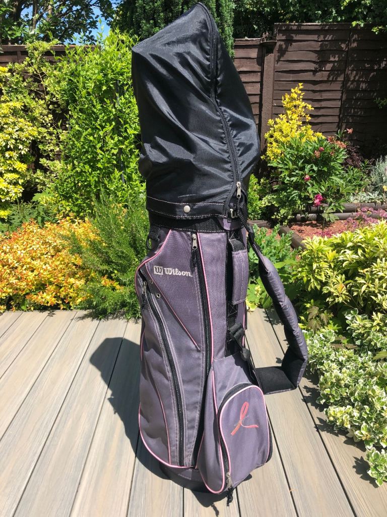 Ladies Full Set Wilson Golf Clubs, Bag & Trolley