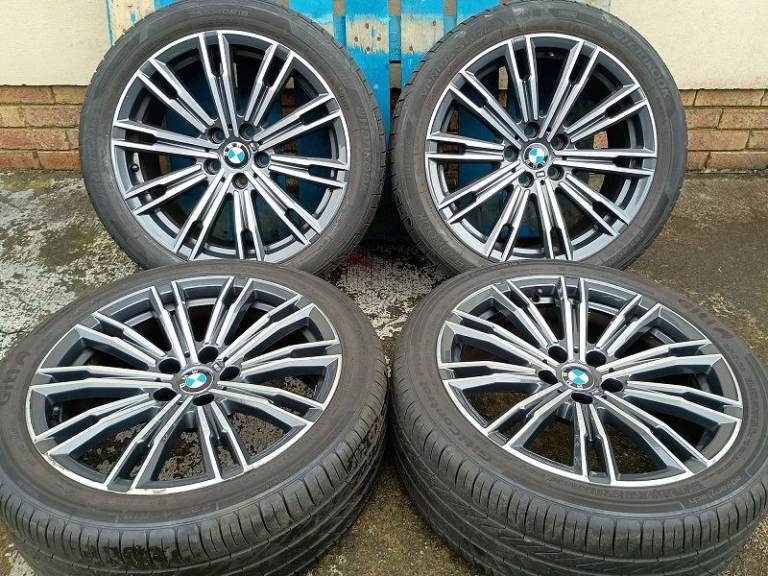 18" BMW 3 SERIES G20 G21 M SPORT 790M ALLOYS 5x112 STAGGERED WHEELS TYRES
