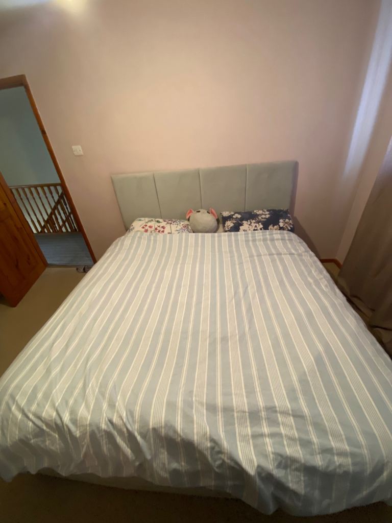 Super king size bed with mattress included 