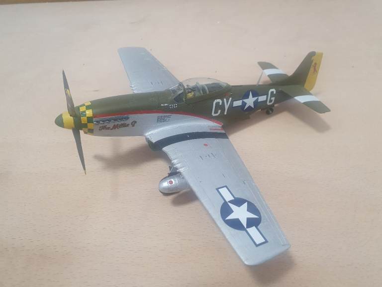 Airfix 1/48 scale P51 Mustang model 