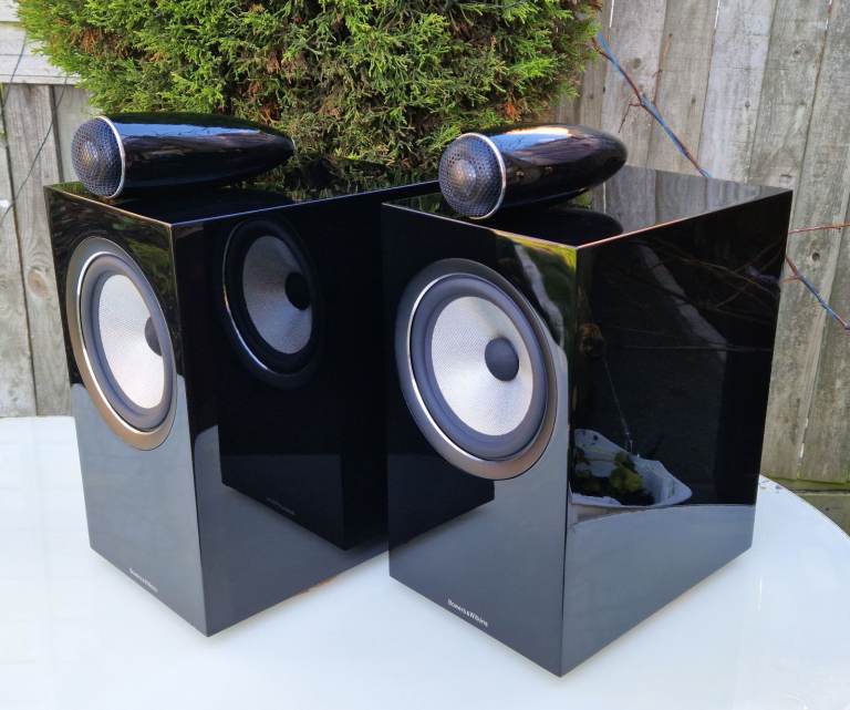 Bowers & Wilkins 705 S2 high end speakers.