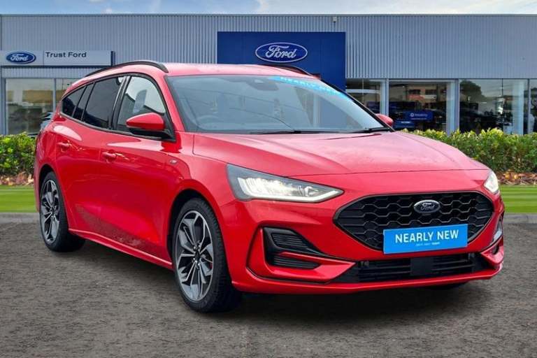 2025 Ford Focus 1.0 EcoBoost Hybrid mHEV 155 ST-Line X 5dr Auto [ESTATE] - HEATED SEATS, PA Estat...