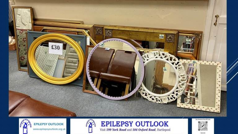 👉From £5👈Wall Mirrors For Sale at our Epilepsy Outlook, 199 York Road Charity Shop, Hartlepool