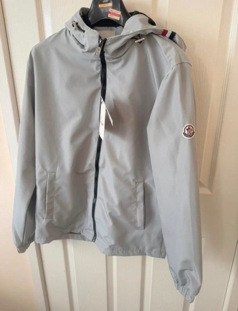 Authentic Moncler Grimpeurs Windbreaker Jacket - Grey - Small/ Medium 