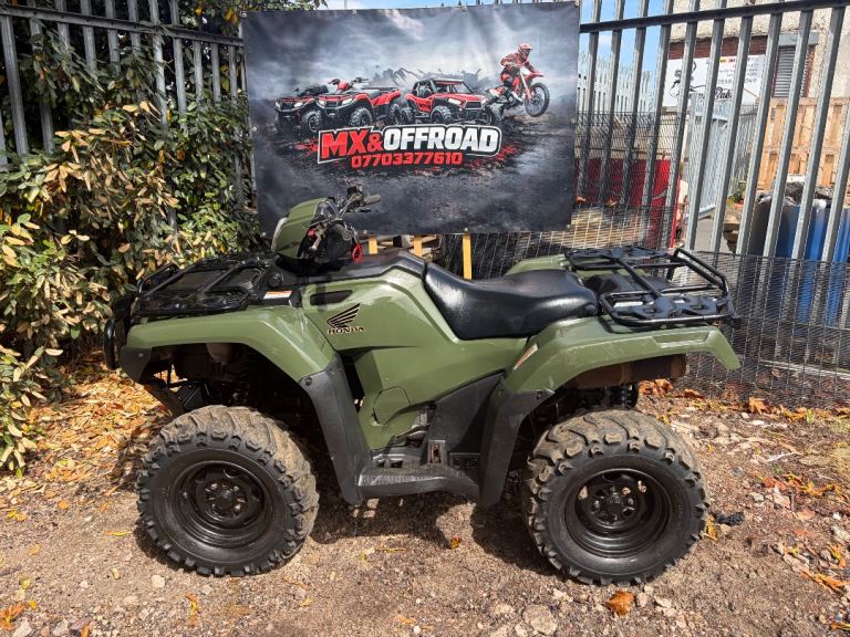Honda trx 520 foreman quad bike road legal 