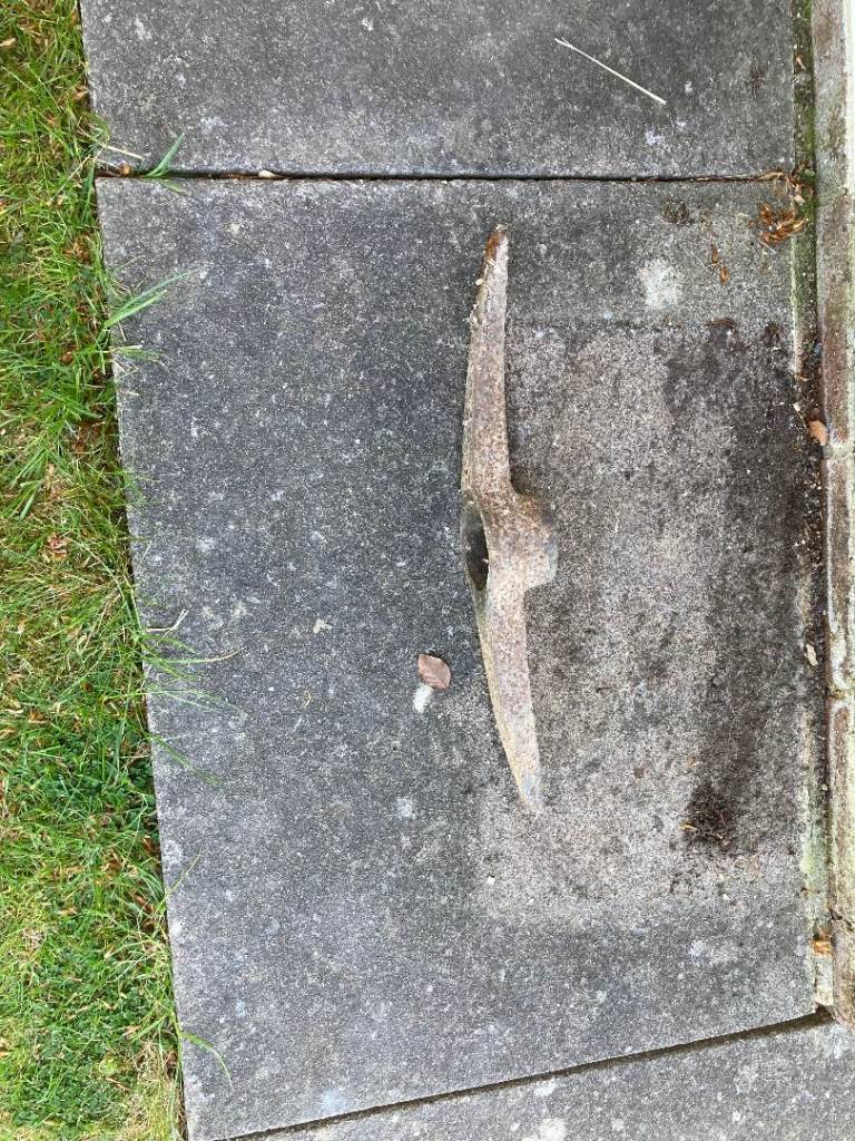 Vintage Pick Axe/Mattock Head 3Kg 50cm