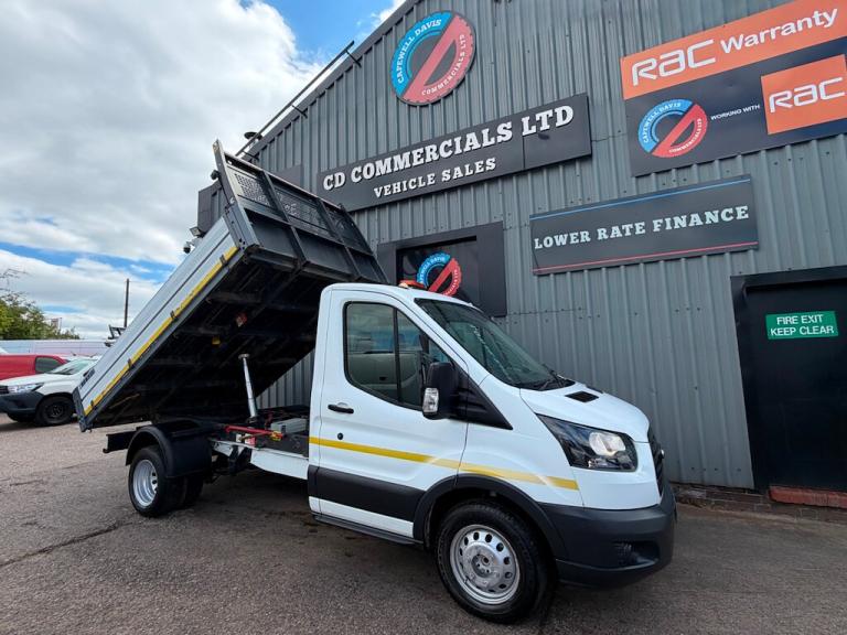 2018 Ford Transit 2.0TDCI 350 L2 Single Cab Tipper Twin Wheel Euro 6  CHASSIS CAB Diesel Manual