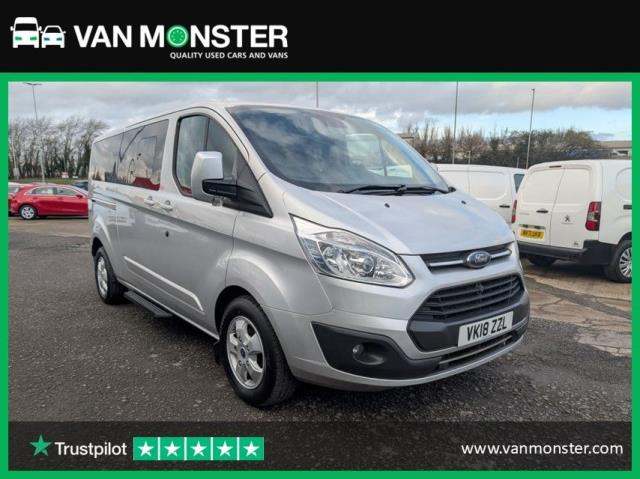 2018 Ford Tourneo Custom 2.0 TDCi 170ps Low Roof 8 Seater Titanium Auto MPV DIESEL Automatic