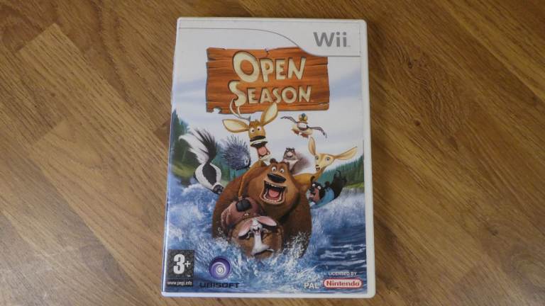 Wii Games Software Discs - Open Season