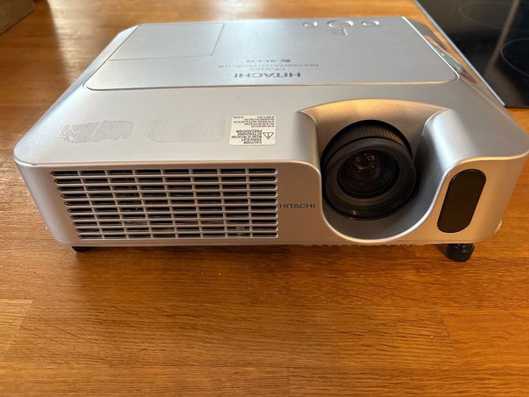 Hitachi Multimedia & Network LCD Projector CP-X260 - TESTED & CLEAN - Filter not included.