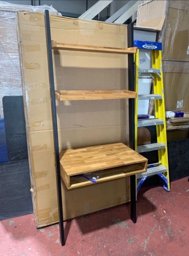 Copenhagen ladder desk, solid oak