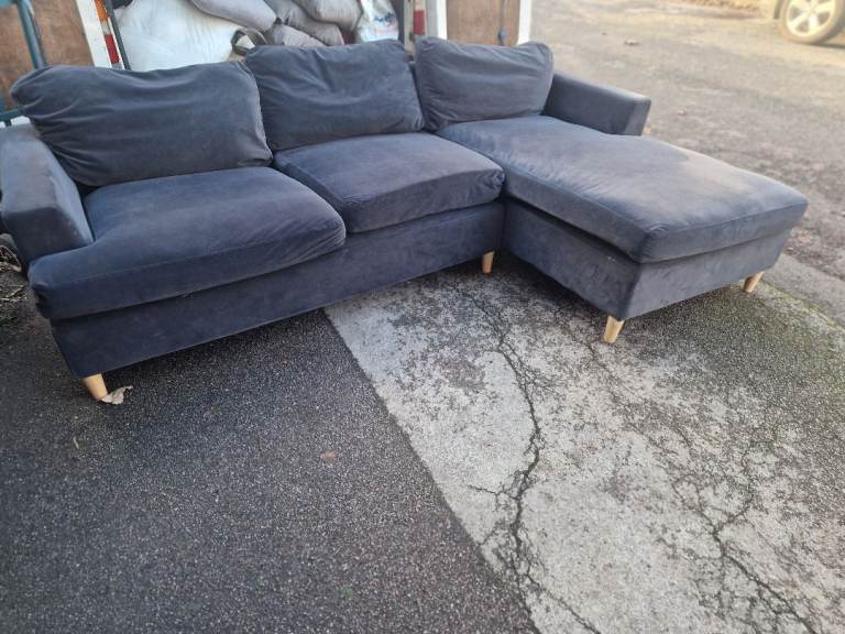 image for CHARCOAL GREY CORNER SOFA. GOOD CONDITION. NO COST HOME DELIVERY 