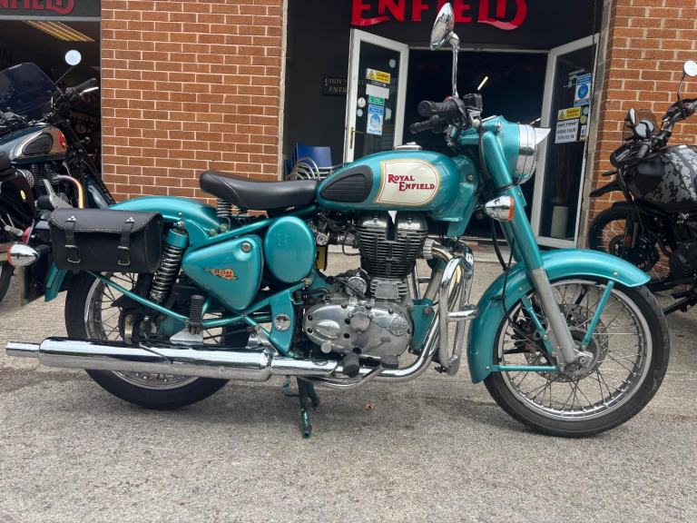 2011 ROYAL ENFIELD BULLET CLASSIC 500CC TEAL