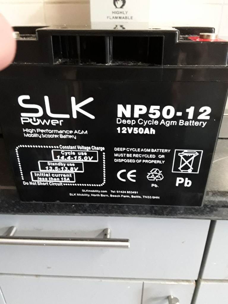 12v mobility scooter battery 50ah