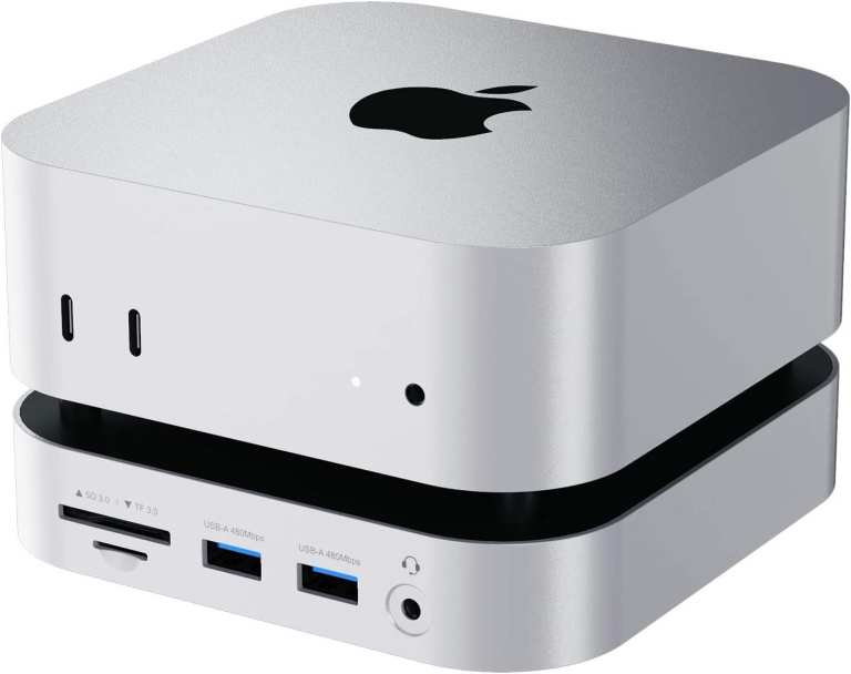 9-in-1 Dock + Stand with NVMe SSD Enclosure (Holds up to 8TB) for Mac Mini M4 / M4 Pro, New/Boxed