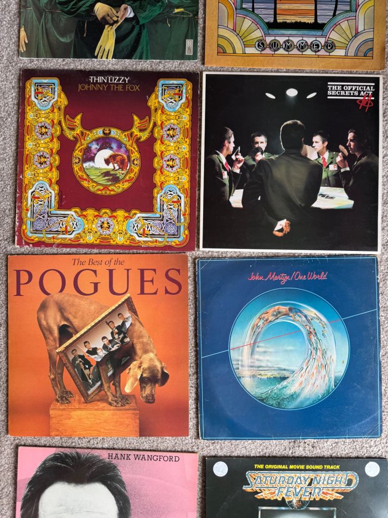 Vinyl Records Job Lot