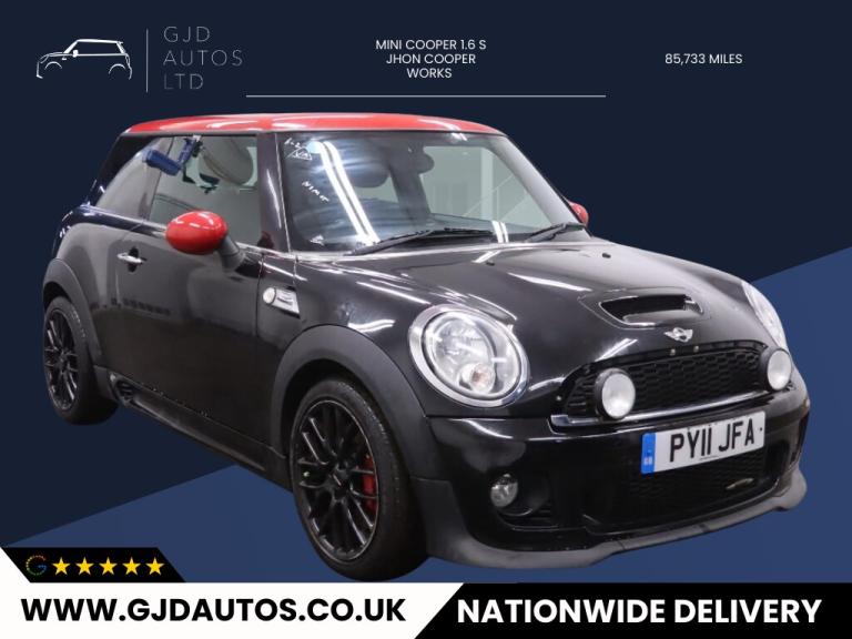 2011 MINI Hatch 1.6 John Cooper Works 3dr HATCHBACK Petrol Manual
