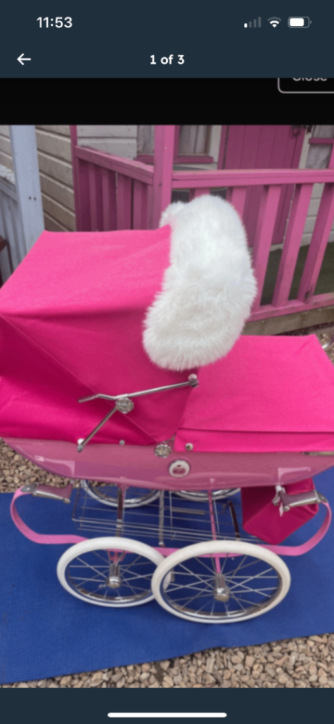 Silver cross limited edition kids pram £150