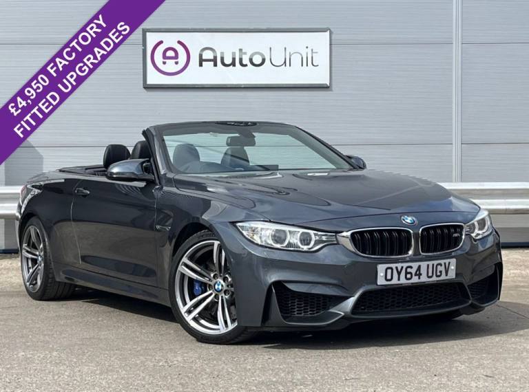 2014 64 BMW M4 3.0 BITURBO CONVERTIBLE 2DR PETROL DCT EURO 6 (S/S) (431 PS)
