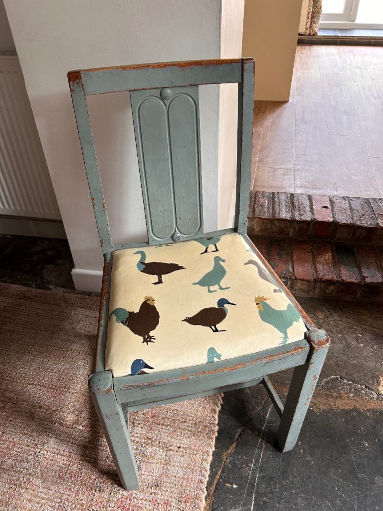 Kitchen chairs dining chairs duck & chicken designs shabby chic antique 