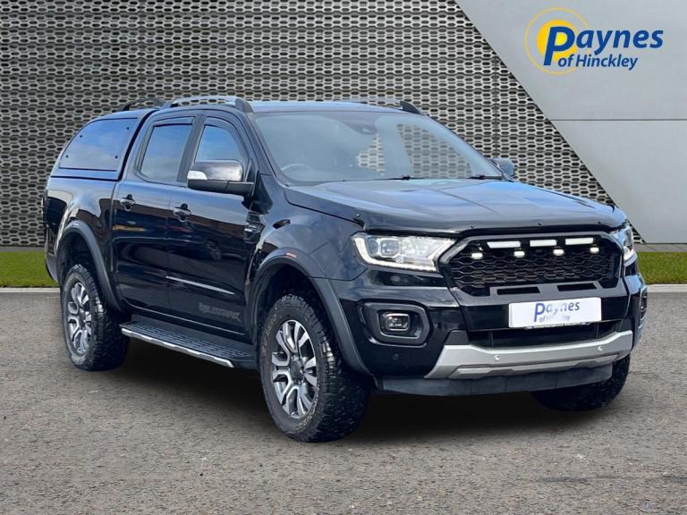 2021 Ford Ranger Wildtrak Double Cab 4x4 2.0L 205PS AUTO in Agate Black NO VAT!