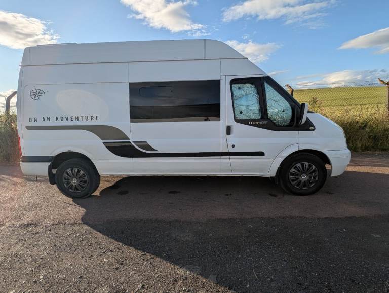 FORD TRANSIT CAMPERVAN READY TO GO CAMPING MOT 29/04/27 VAN IS 115 T350 RWD 