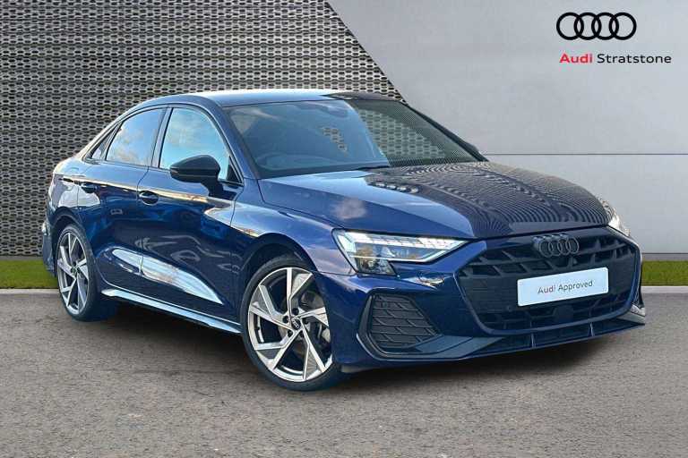 2024 Audi A3 35 TFSI Black Edition 4dr S Tronic Saloon Petrol Automatic