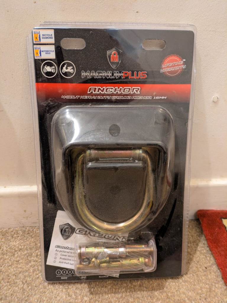 Ground Anchor for Motorbike