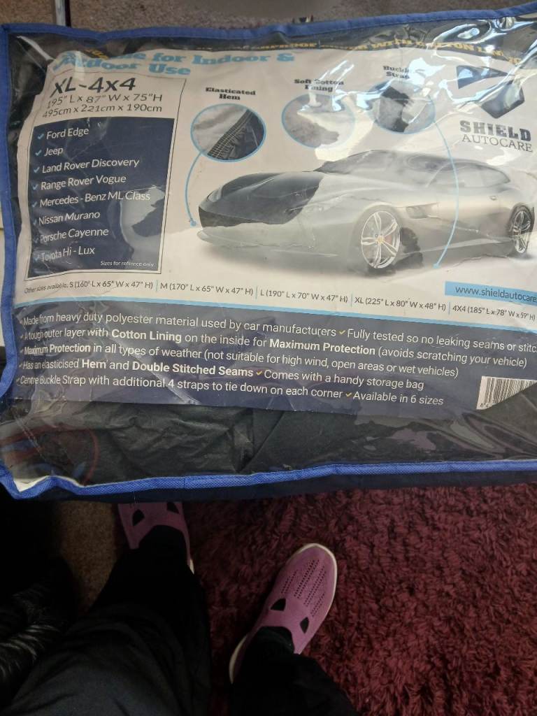 Car cover indoor or outdoor use 