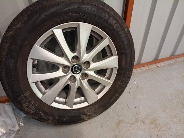 Mazda Genuine OEM 17" Alloy Wheel and Tyre
