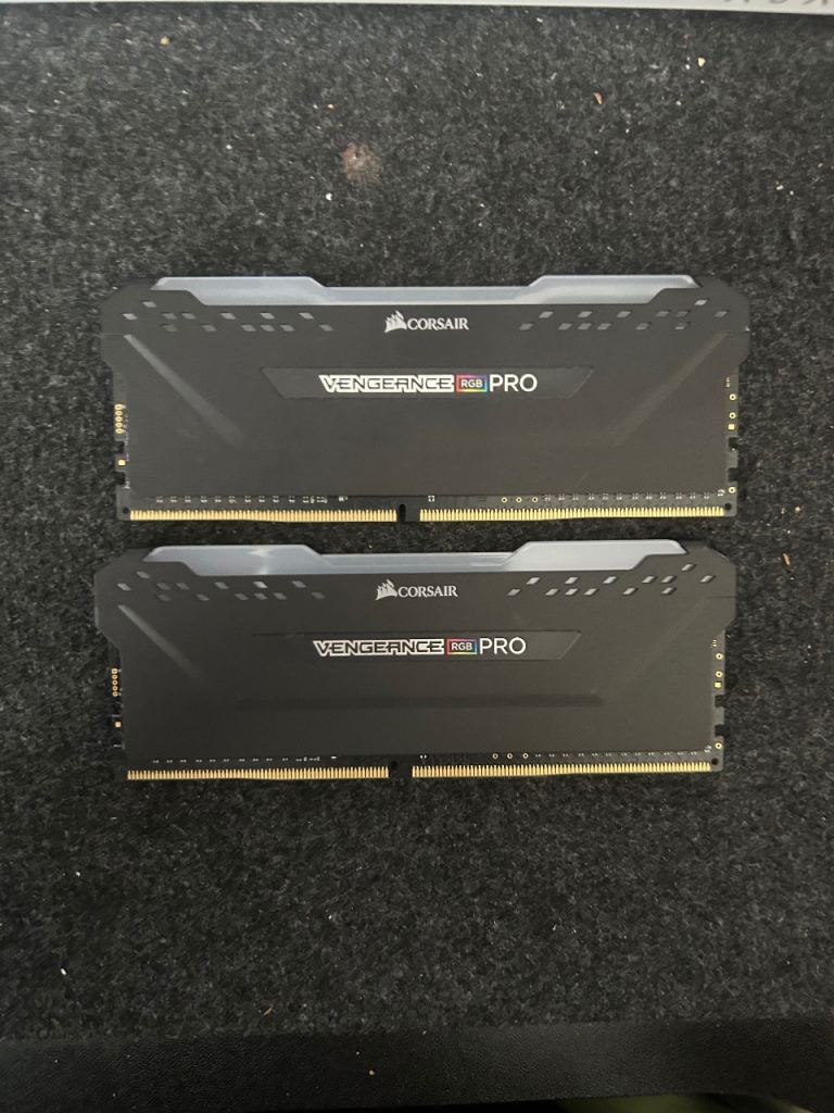 Corsair Vengeance RGB Pro DDR4 RAM – 16GB (2x8GB) 3200MHz