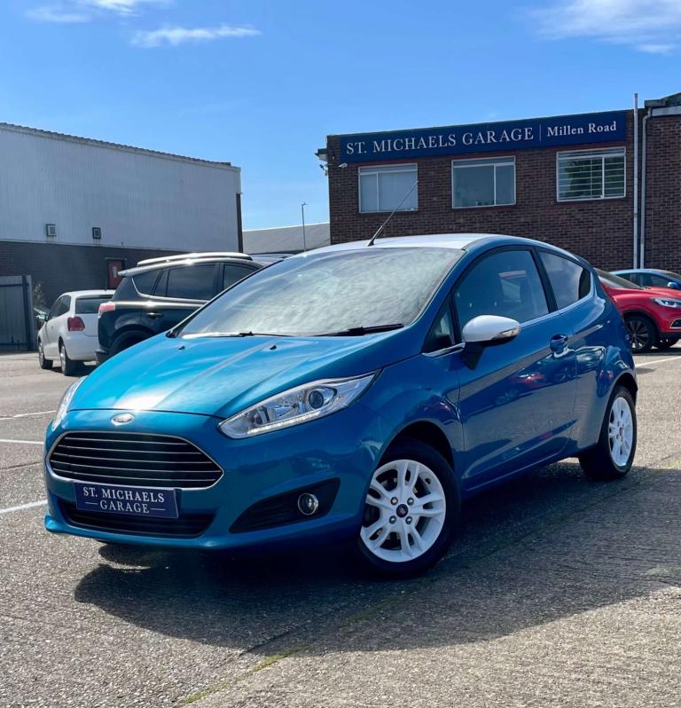 2016 Ford Fiesta 1.2 Fiesta Zetec Blue Edition Spring 3dr Hatchback Petrol Manual