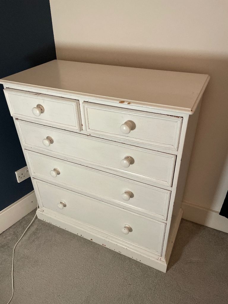 SOLD Chest of 5 Drawers