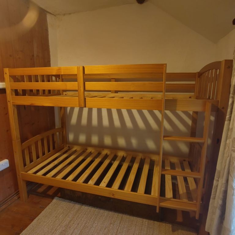 Wooden bunk beds - like new