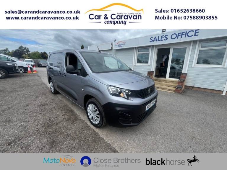 2021 Peugeot Partner 1.5 BlueHDi 950 Professional Premium Long Panel Van 6dr Diesel Manual LWB E ...