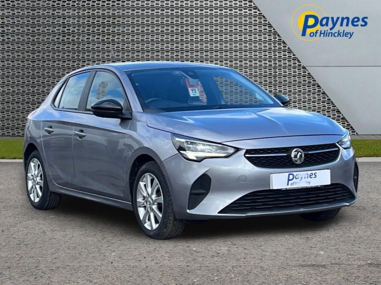 2021 Vauxhall Corsa SE Euro 6 5dr 1.2L 75PS 6 Speed in Grey FSH NAV AC CAR PLAY