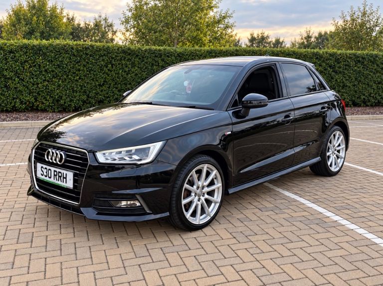 2016 66 Audi A1 S Line 1.6 Tdi 115bhp 5dr Black Euro 6 Diesel Manual .. px welcome 