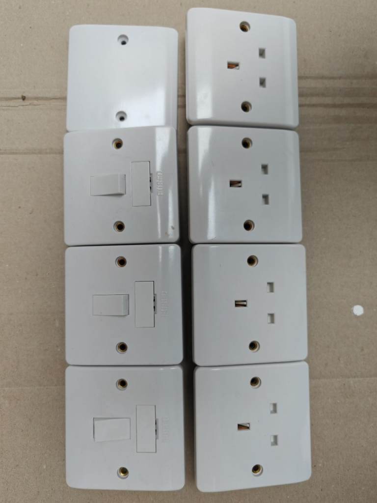 Brand new - Click mode sockets and switches