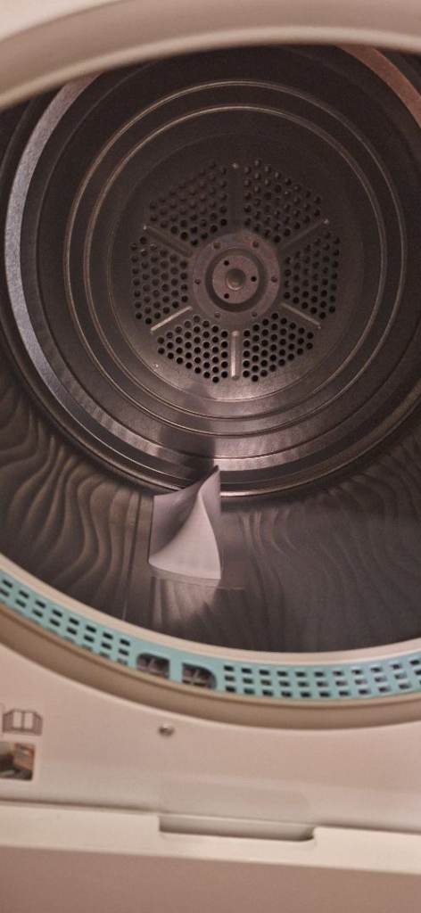 8kg Hotpoint tumble dryer, model: tchl870bp.9uk