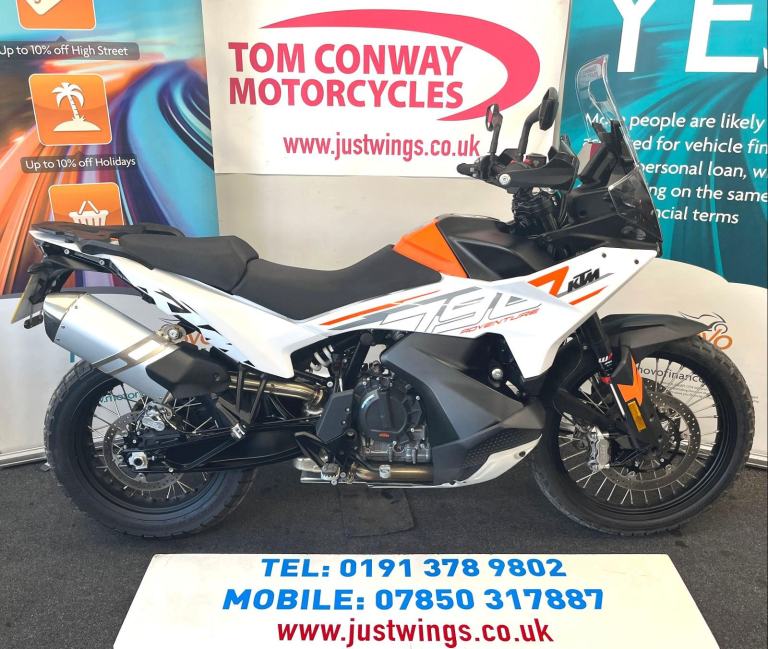 KTM 790 ADVENTURE, 2024(73), 1 OWNER, ONLY 1,693 MILES, "RALLY PACK",  £6795