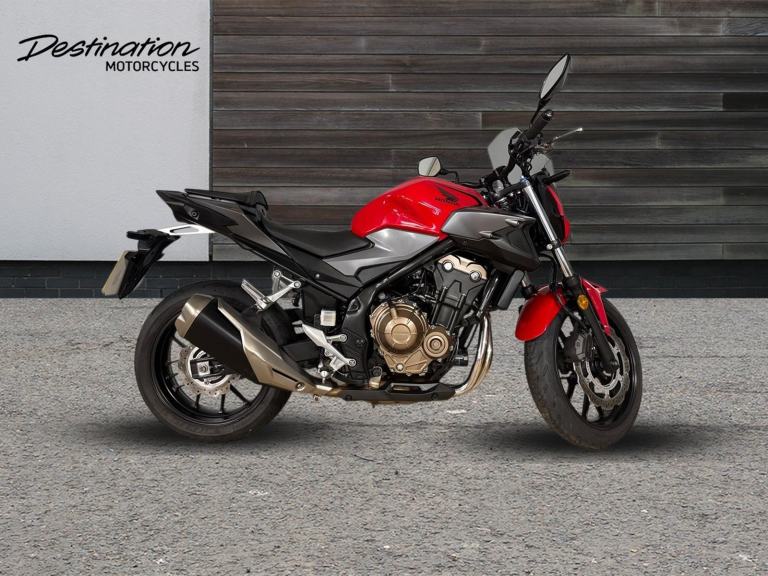 2021 Honda CB 500 FA-M red Manual