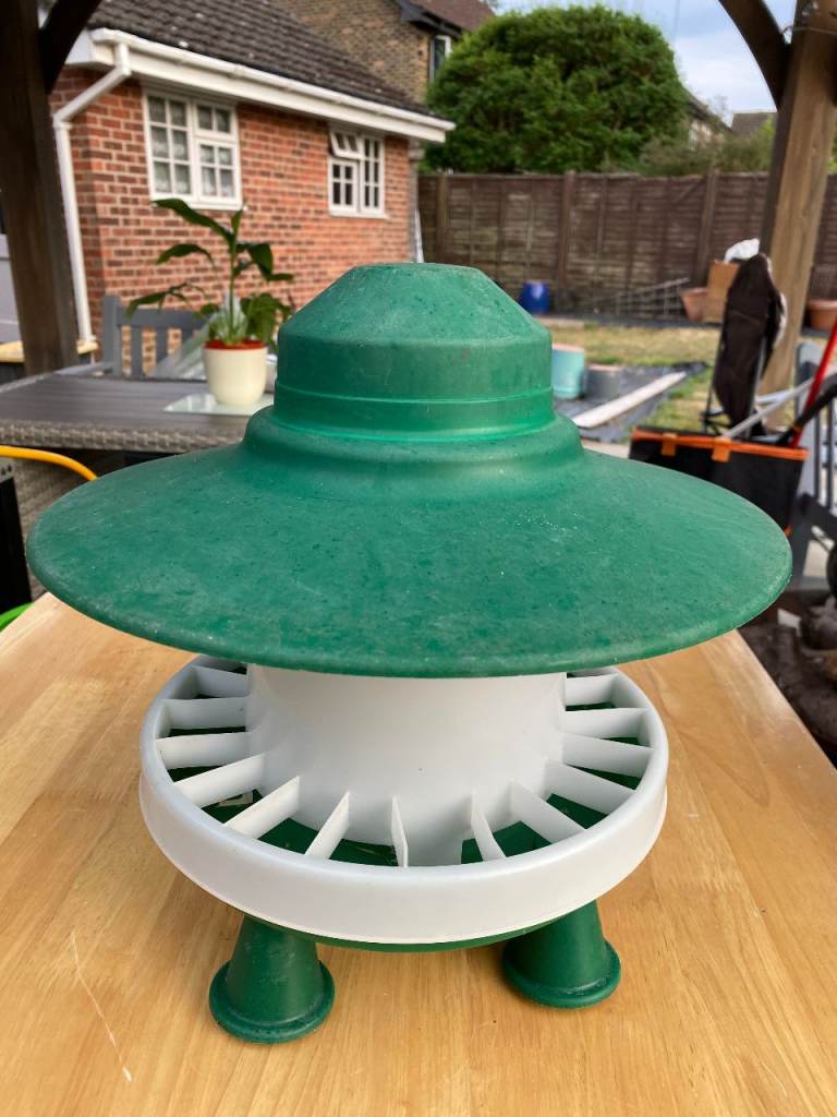 Poultry Feeder & Drinker Set – 4 Pieces