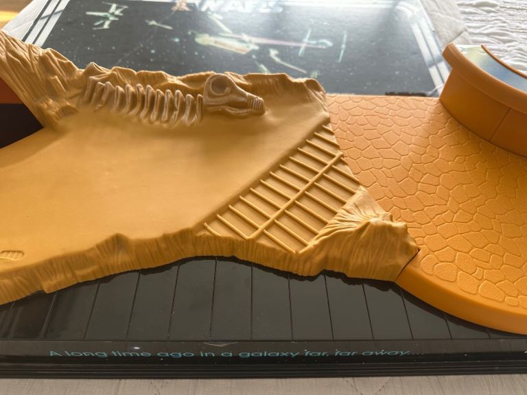 Star Wars action figure display diorama (collection near junction 35 off the M1)