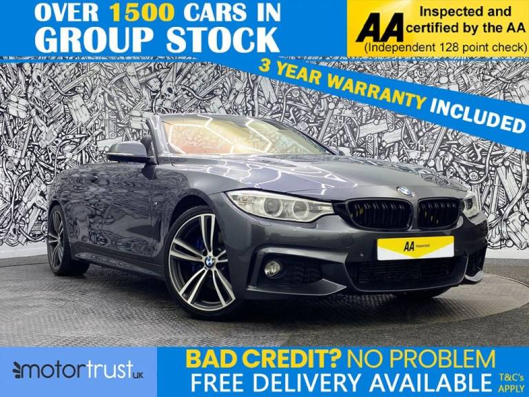 2016 BMW 4 Series 2.0 420d M Sport Convertible 2dr Diesel Auto Euro 6 (s/s) (190 ps) Convertible ...