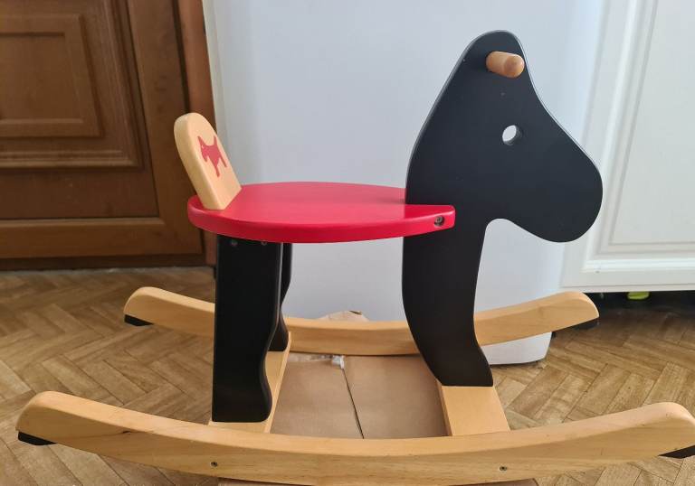 Wooden Rocking Dog.. Yes a Dog lol