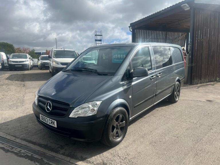 2013 Mercedes-Benz Vito 113CDI BlueEFFICIENCY Window Van PANEL VAN Diesel Manual